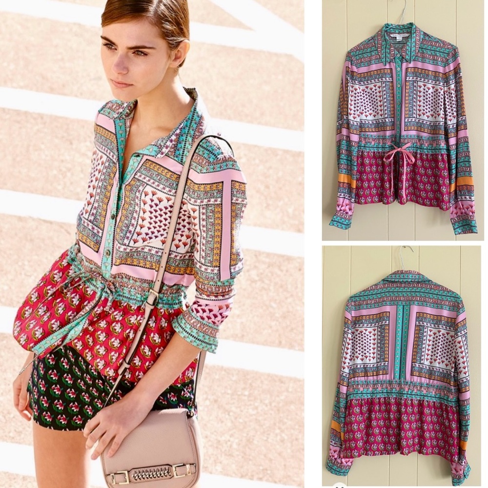 Diane Von Furstenberg Silk Blouse